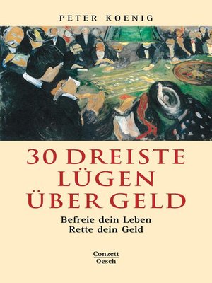 cover image of 30 dreiste Lügen über Geld